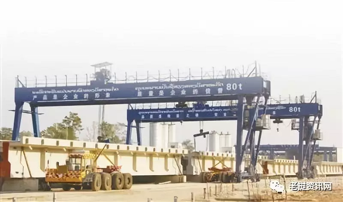 中老鐵路萬象制梁場遠(yuǎn)景。本報記者 孫廣勇攝